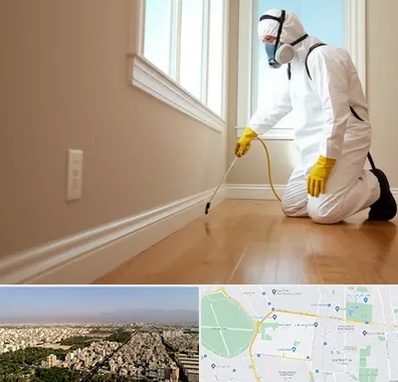 سمپاشی منازل در نازی آباد 