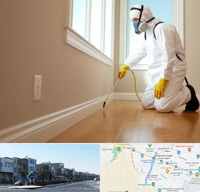 سمپاشی منازل در شریعتی مشهد 