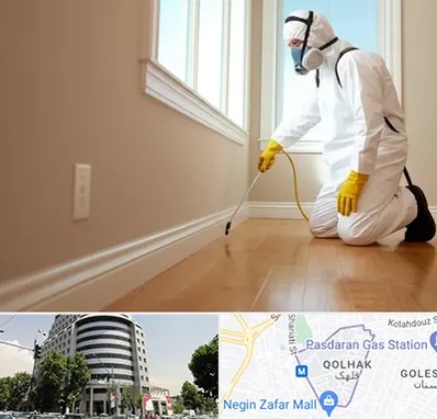 سمپاشی منازل در قلهک 