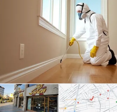 سمپاشی منازل در عطاران قم 