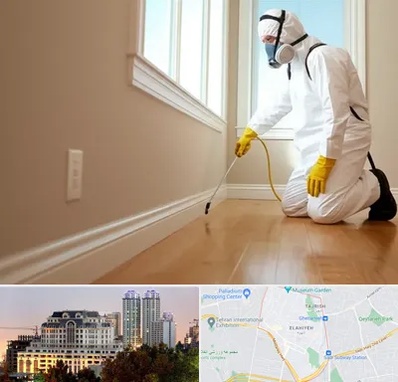 سمپاشی منازل در فرشته 