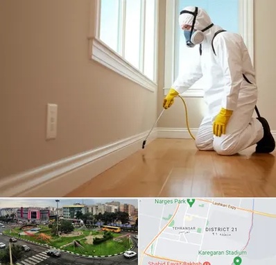 سمپاشی منازل در تهرانسر 