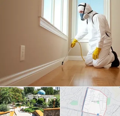 سمپاشی منازل در باغمیشه تبریز 