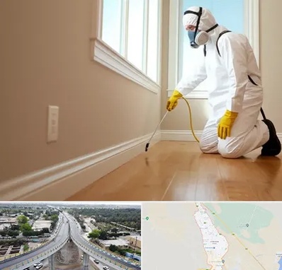 سمپاشی منازل در اندیمشک