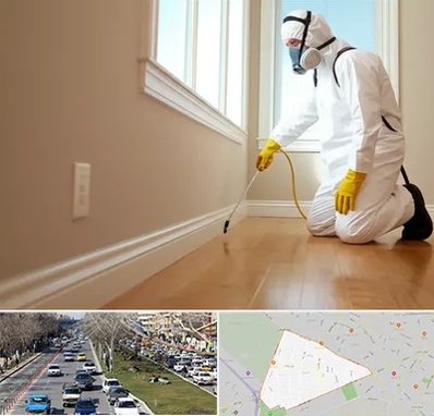 سمپاشی منازل در احمدآباد مشهد 