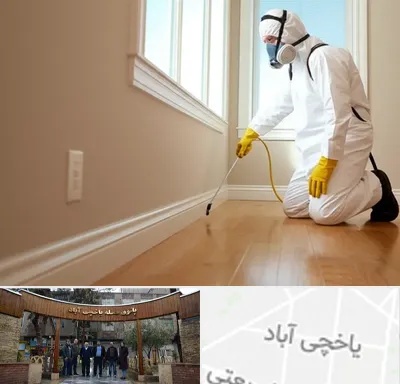 سمپاشی منازل در یاخچی آباد
