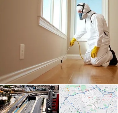 سمپاشی منازل در ستارخان شیراز 