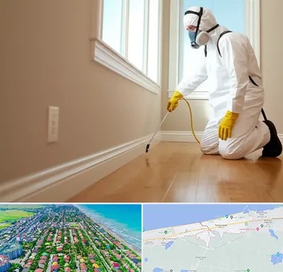 سمپاشی منازل در فریدونکنار