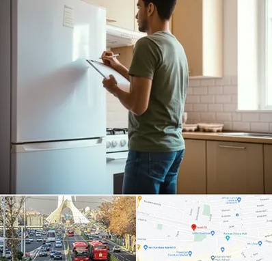 خریدار لوازم خانگی در خیابان آزادی 