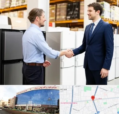 خریدار یخچال دست دوم در نصف راه تبریز