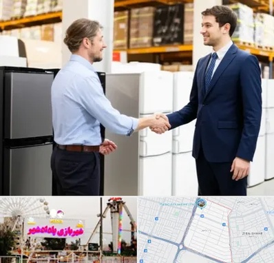 خریدار یخچال دست دوم در پادادشهر اهواز 