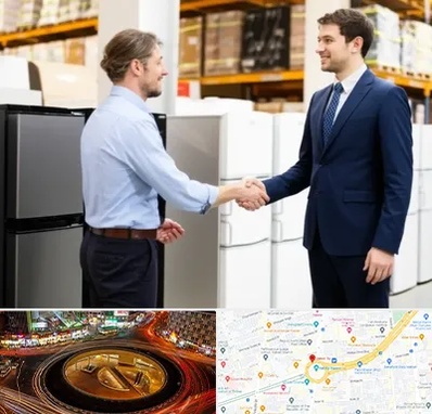 خریدار یخچال دست دوم در میدان ولیعصر 