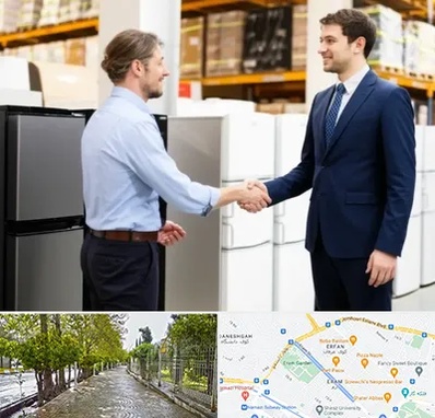 خریدار یخچال دست دوم در خیابان ارم شیراز