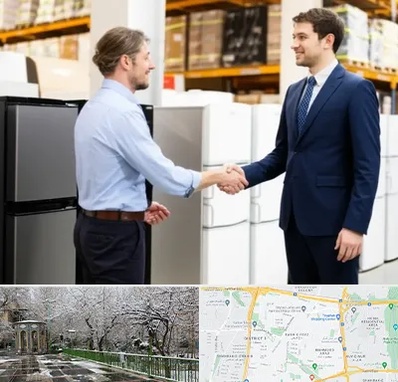 خریدار یخچال دست دوم در باغ فیض
