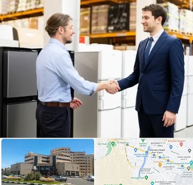 خریدار یخچال دست دوم در صیاد شیرازی مشهد 