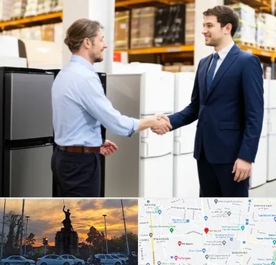 خریدار یخچال دست دوم در میدان حر