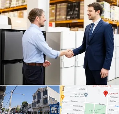 خریدار یخچال دست دوم در افسریه 