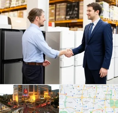 خریدار یخچال دست دوم در جنت آباد تهران 