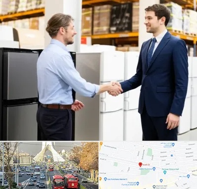 خریدار یخچال دست دوم در خیابان آزادی 