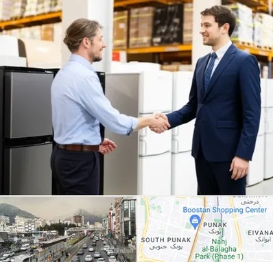 خریدار یخچال دست دوم در پونک 