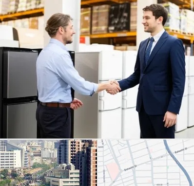 خریدار یخچال دست دوم در خیابان بهشتی