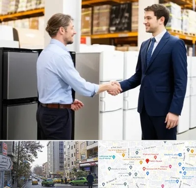 خریدار یخچال دست دوم در فاطمی 