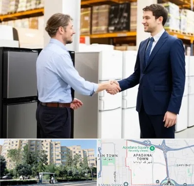 خریدار یخچال دست دوم در آپادانا 