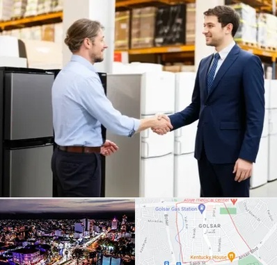 خریدار یخچال دست دوم در گلسار رشت 