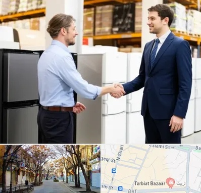 خریدار یخچال دست دوم در تربیت تبریز 