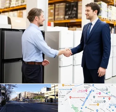 خریدار یخچال دست دوم در خیابان ملاصدرا شیراز 