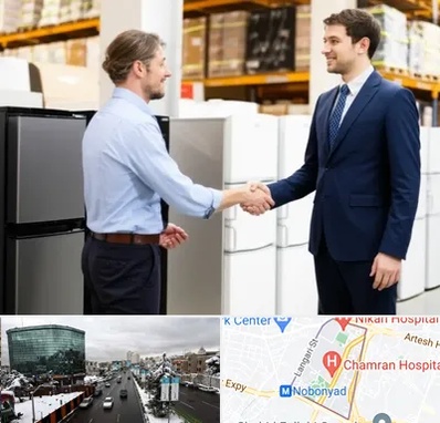 خریدار یخچال دست دوم در اقدسیه 