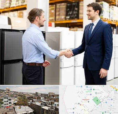 خریدار یخچال دست دوم در شمیران نو 