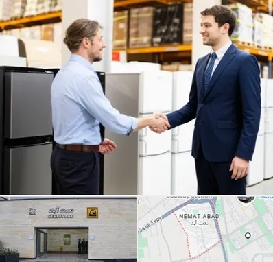 خریدار یخچال دست دوم در نعمت آباد