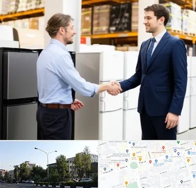 خریدار یخچال دست دوم در میدان کاج