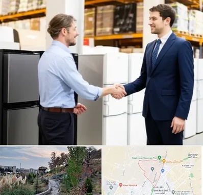 خریدار یخچال دست دوم در باغستان کرج 