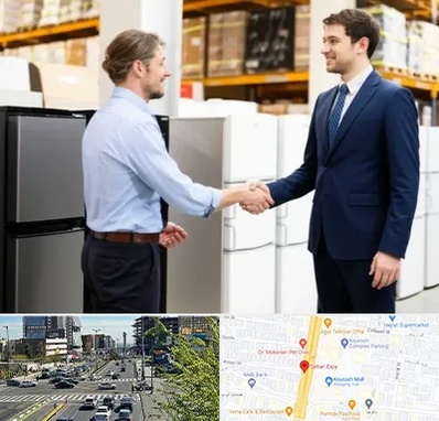 خریدار یخچال دست دوم در ستاری 