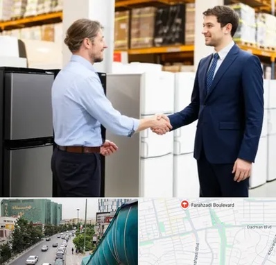 خریدار یخچال دست دوم در بلوار فرحزادی 