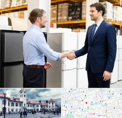 خریدار یخچال دست دوم در میدان شهرداری رشت 