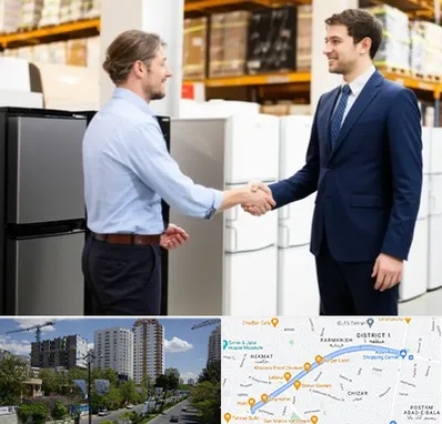 خریدار یخچال دست دوم در اندرزگو 