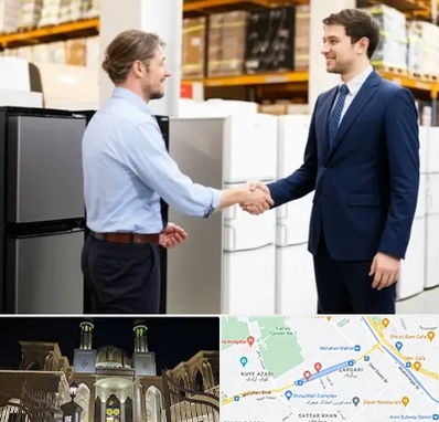 خریدار یخچال دست دوم در زرگری شیراز 