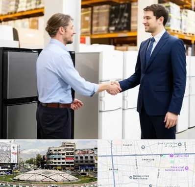 خریدار یخچال دست دوم در مرکز تهران