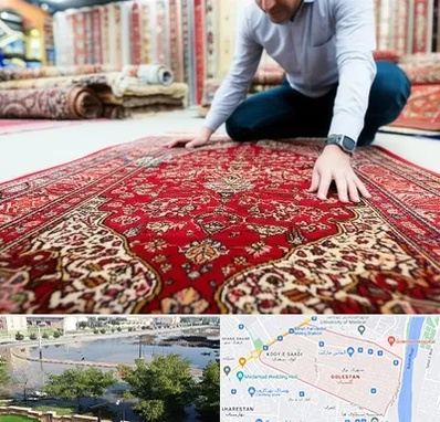 خریدار فرش دستباف و ماشینی دست دوم در گلستان اهواز 