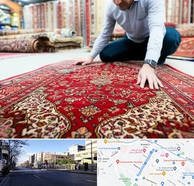 خریدار فرش دستباف و ماشینی دست دوم در خیابان ملاصدرا شیراز 