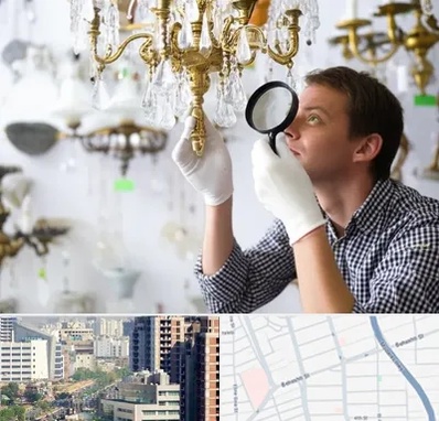 خریدار لوستر دست دوم در خیابان بهشتی
