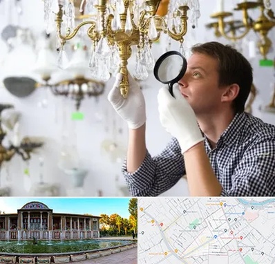 خریدار لوستر دست دوم در عفیف آباد شیراز 