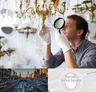 خریدار لوستر دست دوم در نواب