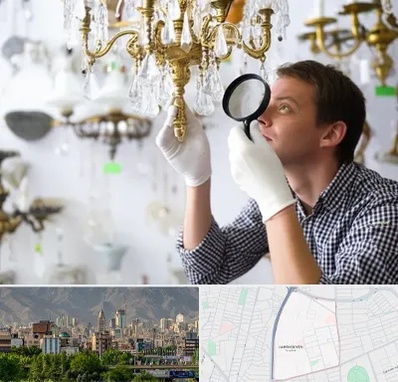 خریدار لوستر دست دوم در جمشیدیه