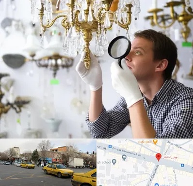 خریدار لوستر دست دوم در شهناز تبریز 