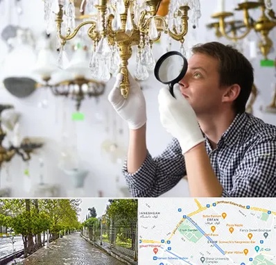 خریدار لوستر دست دوم در خیابان ارم شیراز 