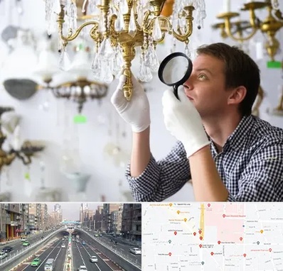 خریدار لوستر دست دوم در توحید